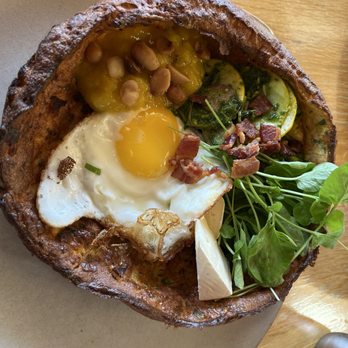 Johnston's Saltbox - French baby pancake - New American Near Me - San Carlos, California Johnston's Saltbox - French baby pancake - New American Near Me - San Carlos, California