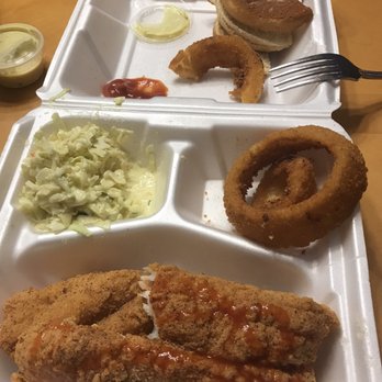 Captain John's Bar-B-Que - Catfish plate - Barbeque Near Me - Collierville, Tennessee Captain John's Bar-B-Que - Catfish plate - Barbeque Near Me - Collierville, Tennessee