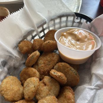 Johnny's New York Style Pizza - Fried pickles. The breading taste homemade. Soooo good - Italian Near Me - Hickory Flat, Georgia Johnny's New York Style Pizza - Fried pickles. The breading taste homemade. Soooo good - Italian Near Me - Hickory Flat, Georgia
