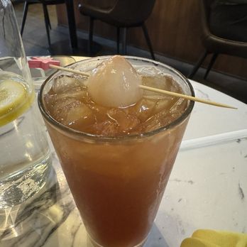 Kin Long Beach - Lychee Iced Tea - Thai Near Me - Long Beach, California