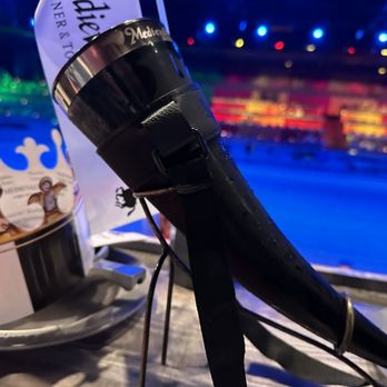 Medieval Times Dinner & Tournament - a microphone on a table - American Near Me - Myrtle Beach, South Carolina Medieval Times Dinner & Tournament - a microphone on a table - American Near Me - Myrtle Beach, South Carolina