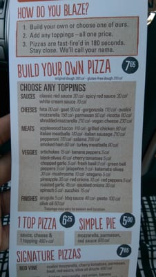 Menu photo 6 Blaze Pizza Sugar Land, TX Menu photo 6 Blaze Pizza Sugar Land, TX