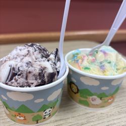 Moose tracks and birthday cake