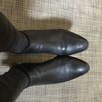 Fernandez Shoe Repair - Before: Sad and dirty boots from a long New York winter - Shoe Repair Near Me - New York, New York