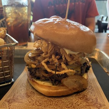 Guy Fieri's Branson Kitchen + Bar - Kobe burger is awesome! - Bars Near Me - Branson, Missouri