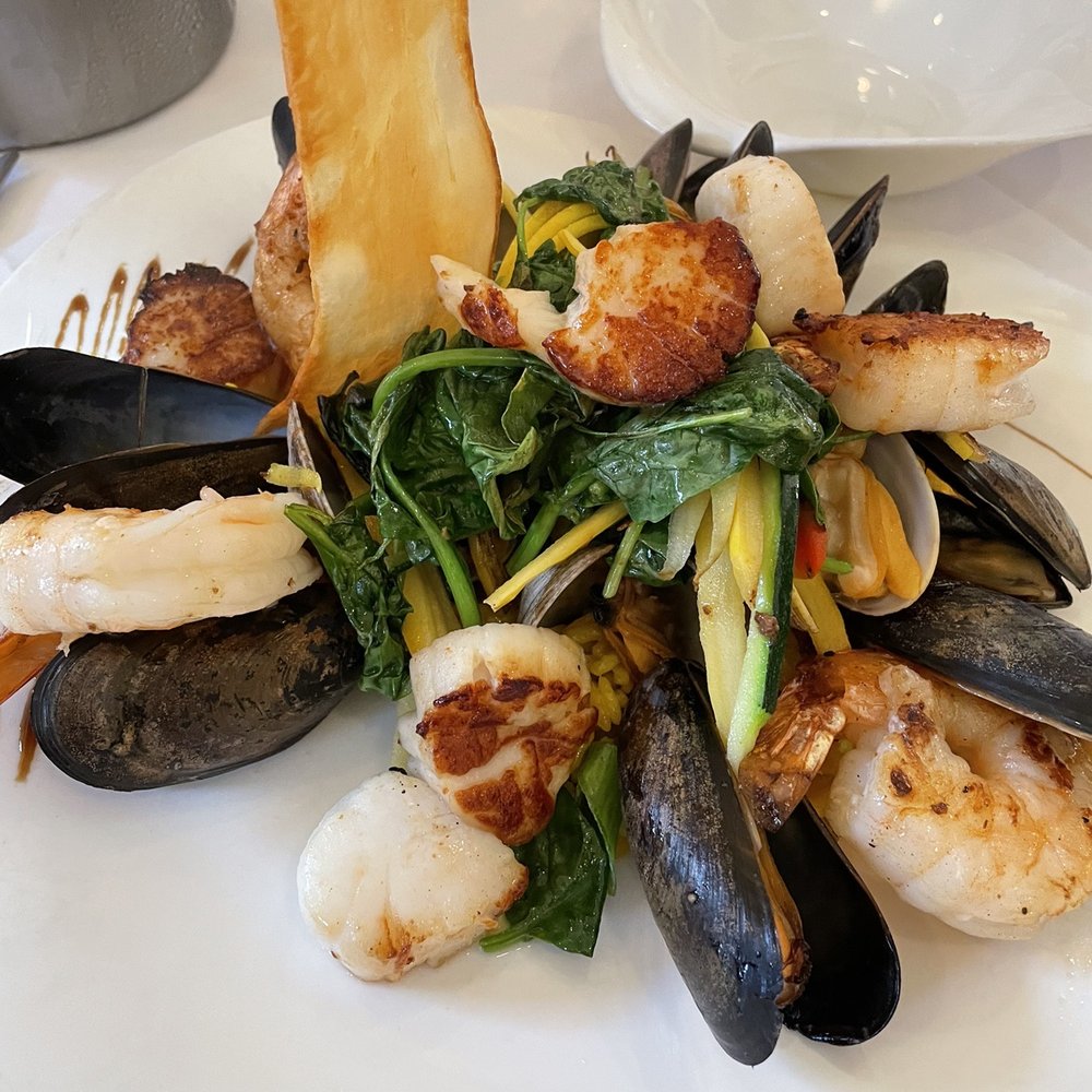 Cafe 37 - Seafood paella - New American Near Me - Ridgewood, New Jersey
