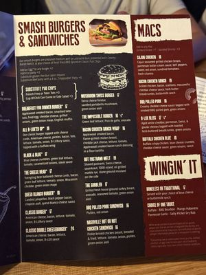 Menu photo 4 B-Lux Grill & Bar Pocono Summit, PA