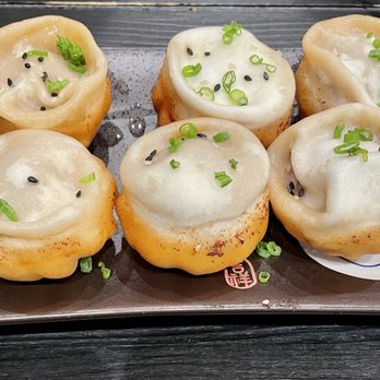Brochette Dumpling - Pan Fried Pork Bao ($12.98) - Dim Sum Near Me - San Francisco, California