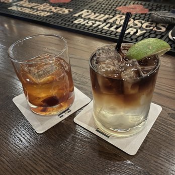 Rock and Rye - Old fashioned and a Dark and Stormy (not good) - Cocktail Bars Near Me - San Antonio, Texas