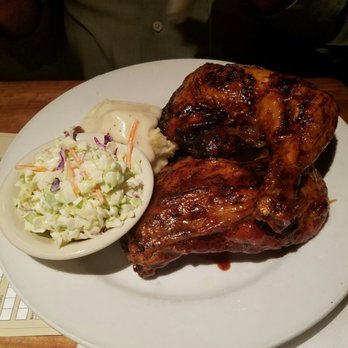 Cheddar's Scratch Kitchen - Bbq chicken plate with mashed potatoes and cole slaw - American Near Me - Albuquerque, New Mexico