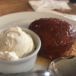 The Greenman - treacle toffee pudding with Cornish ice cream... I'm in haven