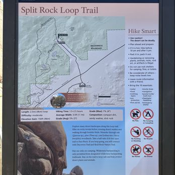Split Rock Trail - Parks Near Me - Twentynine Palms, California