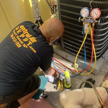 Central Air Depot - The tech replacing my machine was super knowledgeable and professional I'm so grateful - Heating & Air Conditioning/HVAC Near Me