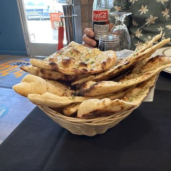 Curry Lounge - Garlic naan - Indian Near Me - Artesia, California