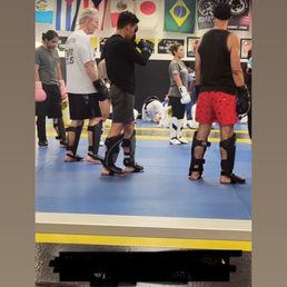 Muay Thai training