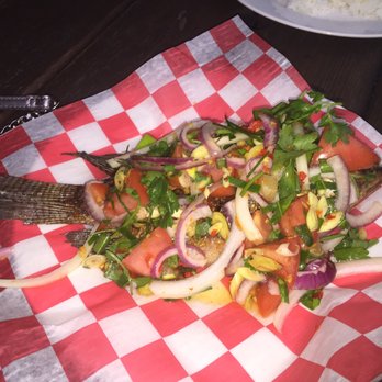 Nat's - Fish in an herb garden - absolutely delicious but remember there are tons of bones - Chicken Wings Near Me - Lexington, Kentucky Nat's - Fish in an herb garden - absolutely delicious but remember there are tons of bones - Chicken Wings Near Me - Lexington, Kentucky