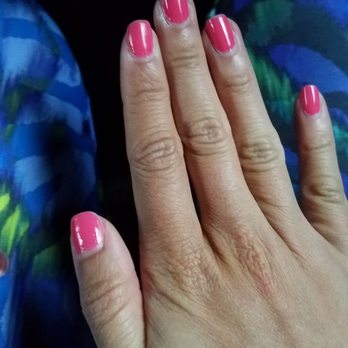 Passion Nails - regular polish 2 weeks later still looks great minus the regrowth. im super impressed!!! - Nail Salons Near Me - Los Angeles, California