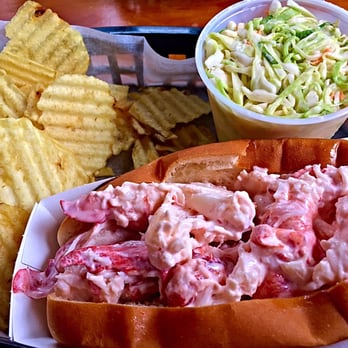 The Lobster Shack - Lobster Roll! - Seafood Near Me - Ogunquit, Maine