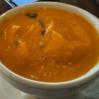 Biscottis - Sweet Potato Red Pepper Soup - American Near Me - Jacksonville, Florida