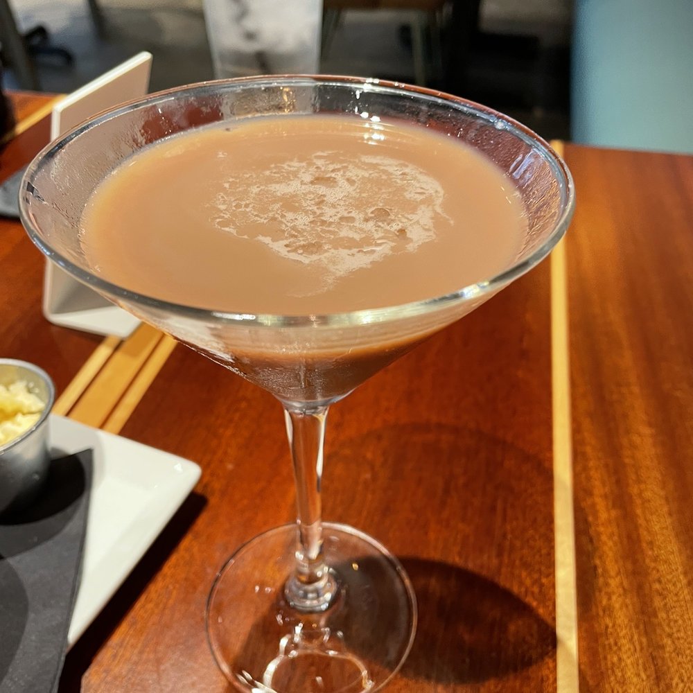 1229 Shine - Espresso Martini, it was good but thought it could have been a little prettier. $13 - Seafood Near Me - Myrtle Beach, South Carolina