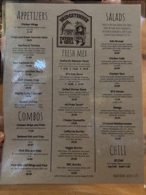 Menu photo 7 BridgeTender Tavern Tahoe City, CA Menu photo 7 BridgeTender Tavern Tahoe City, CA
