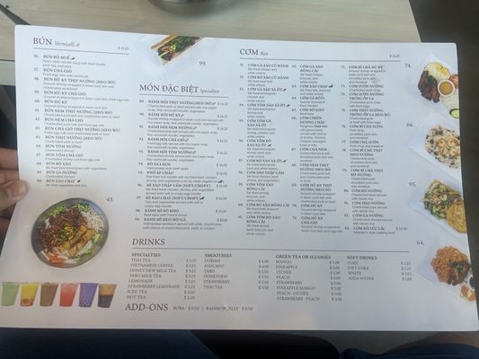 Menu photo 8 Pho So 1 Los Angeles, CA