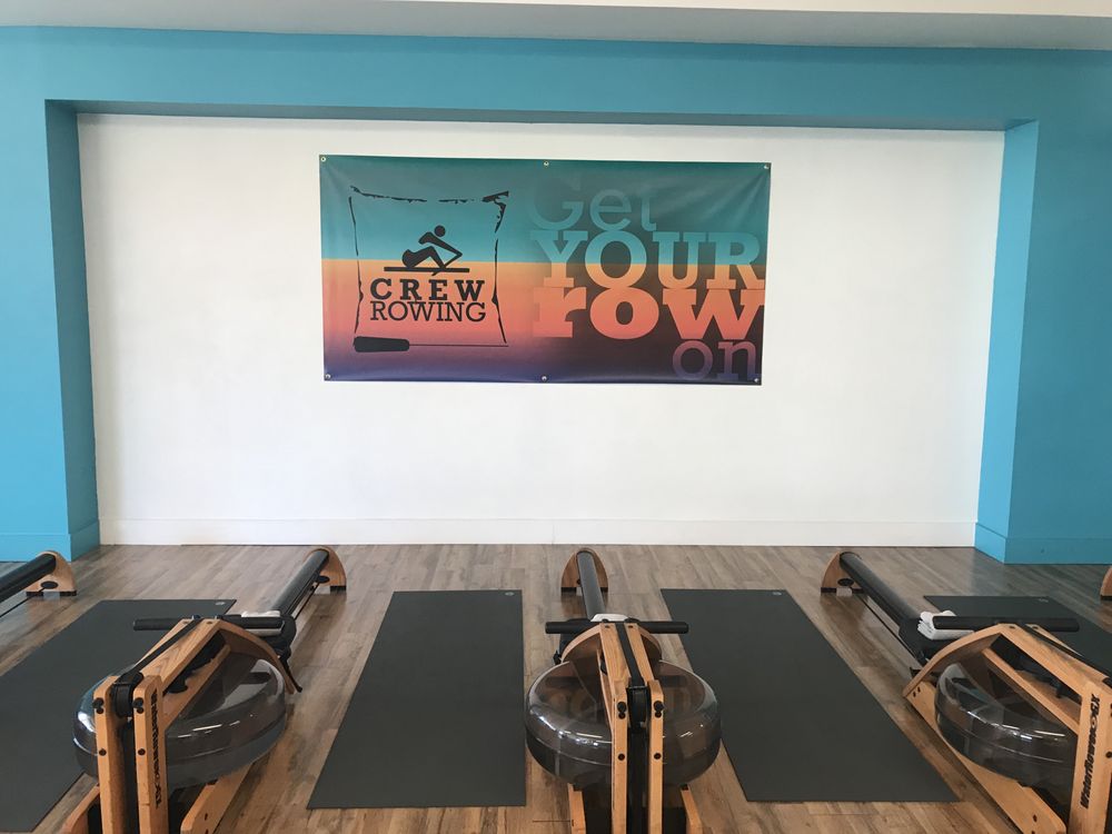 CREW Rowing Logo