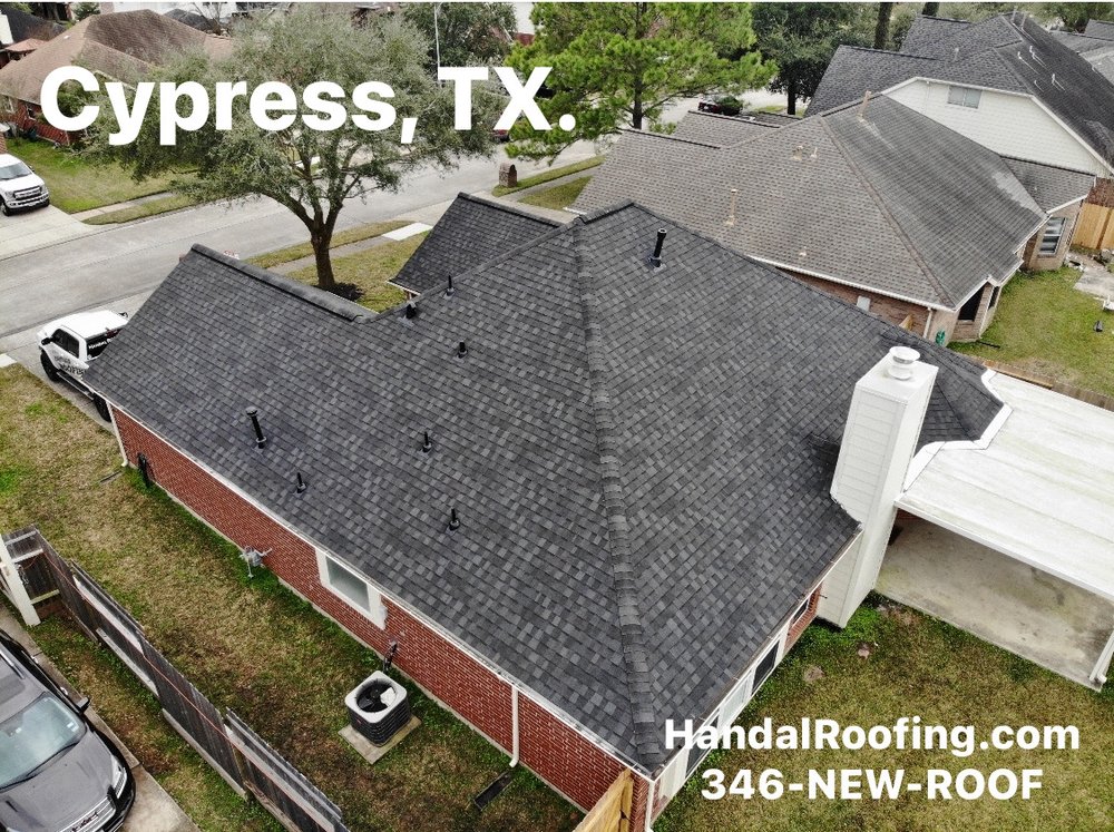 Slide of Handal's Roofing