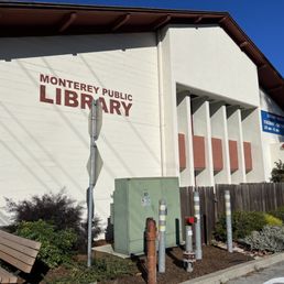 Exterior photo of Monterey Public Library - Monterey, California Exterior photo of Monterey Public Library - Monterey, California