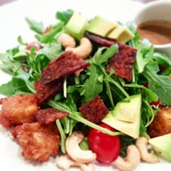 Busboys and Poets - The vegan cobb! I ordered it with the balsamic instead of the hemp dressing - highly recommend!