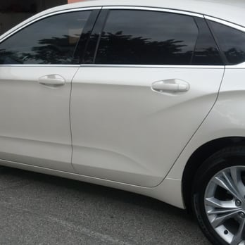 Rich's Tint Shoppe - 2014 Chevy Impala, medium tint/ limo back, quality tint quality work by Rich! - Car Window Tinting Near Me - Walnut, California