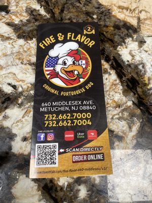 Menu photo 4 Fire & Flavor Grill Metuchen, NJ