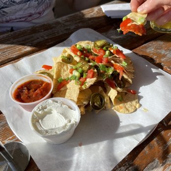 Aurora Brewing - Meat free nachos - Very happy to accommodate food preferences - Breweries Near Me - King Ferry, New York