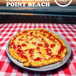Tuccillo's Tomato Pies - People love our tomato pies. Pick one up and enjoy it on beach front! We're 2 miles away from Graveling Point! Drive-thru pickup available!