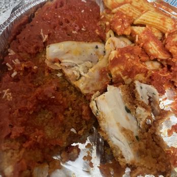 Paisano's Restaurant - The original take home! The chicken was gross! Foil was when I got home - Italian Near Me - Rutherford, New Jersey Paisano's Restaurant - The original take home! The chicken was gross! Foil was when I got home - Italian Near Me - Rutherford, New Jersey