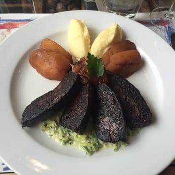 Le Dix Vins - Boudin sur lit de poireaux - Swiss Food Near Me - Carouge, GE