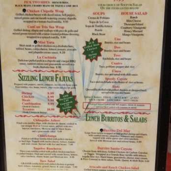 Santo Coyote Restaurant - Menu - Mexican Near Me - Little Rock, Arkansas Santo Coyote Restaurant - Menu - Mexican Near Me - Little Rock, Arkansas