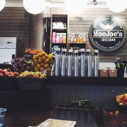 MoeJoe's Juicebar - A lovely juice bar! I'm gonna try their delicious-looking salads next time!