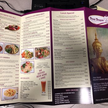 Thai Thani Restaurant - Menu with lunch specials - Thai Near Me - Walnut Creek, California Thai Thani Restaurant - Menu with lunch specials - Thai Near Me - Walnut Creek, California
