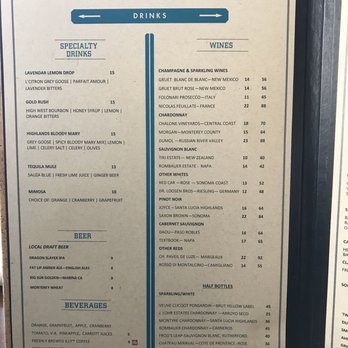 Pacific's Edge Restaurant - Seafood Near Me - Carmel, California