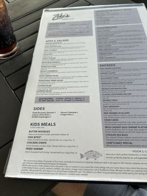 Menu photo 3 Zeke's Restaurant Orange Beach, AL Menu photo 3 Zeke's Restaurant Orange Beach, AL