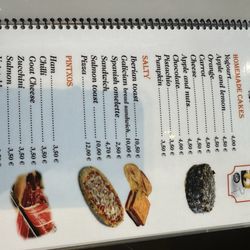 El Café de Gros - English menu