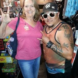 Events With A Twist - Challenge:  Take a picture with a tattooed stranger.