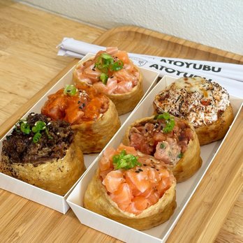Atoyubu - Grilled Bulgogi, Spicy Tuna, Fresh Salmon, Fresh Ginger Tuna, Garlic Butter Crab - Japanese Near Me - Buena Park, California Atoyubu - Grilled Bulgogi, Spicy Tuna, Fresh Salmon, Fresh Ginger Tuna, Garlic Butter Crab - Japanese Near Me - Buena Park, California