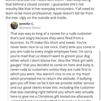 Duke City Doggery - The original reply. Changed her story and words so many times. "Not worth a comment" - Pet Stores Near Me - Albuquerque, New Mexico