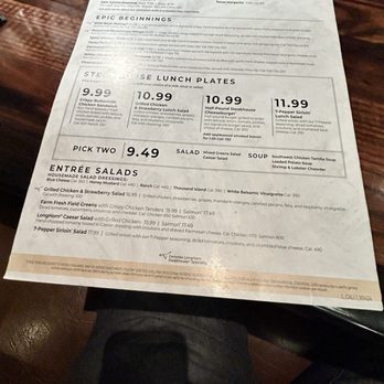 LongHorn Steakhouse - Menu - Steakhouses Near Me - Rancho Cucamonga, California