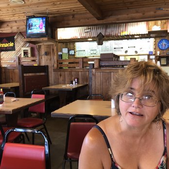 Catfish King of Waco - Wife and a shot of the menu board. Was a nice mom and pop type place. - Seafood Near Me - Waco, Texas