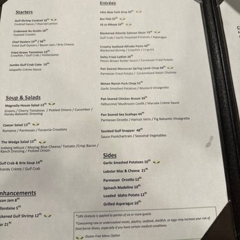 Magnolia House - Menu - Seafood Near Me - Biloxi, Mississippi Magnolia House - Menu - Seafood Near Me - Biloxi, Mississippi