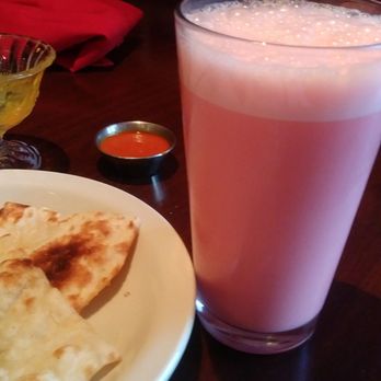 Bhutan House Restaurant - Rose lassi, naan and spice sauce - Indian Near Me - Sandy, Utah Bhutan House Restaurant - Rose lassi, naan and spice sauce - Indian Near Me - Sandy, Utah
