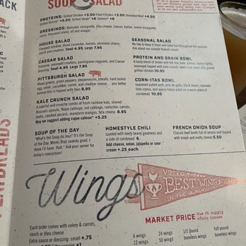 Bigham Tavern - Menu - Chicken Wings Near Me - Pittsburgh, Pennsylvania